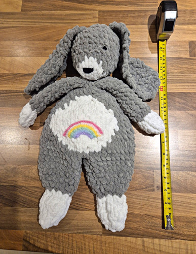 Handmade knitted bunny - knitted,