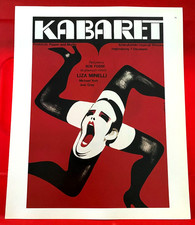 Cabaret Liza Minnelli/Michael York Movie/Film Poster Art PICTURE/PRINT 12"x 9.5"