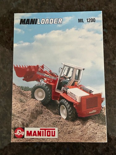 Manitou ml1200 wheel loader - wheel,