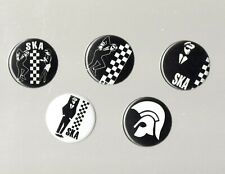 SKINHEAD SKA Badge s Set of 5