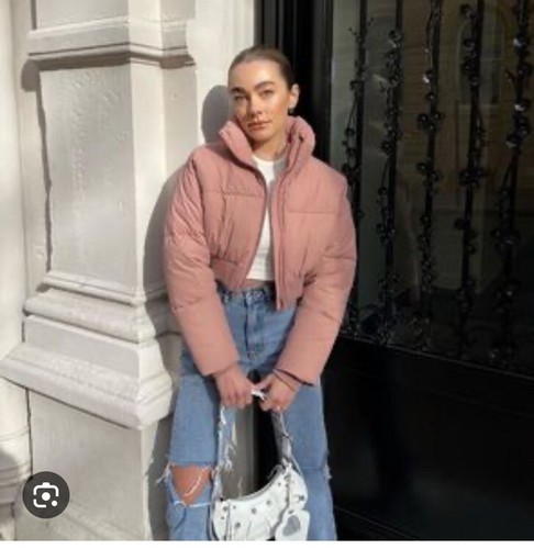 Nwt zara pink cropped - nwt, puffer