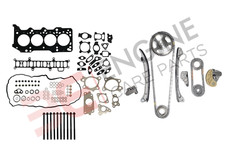 HEAD GASKET SET + TIME CHAIN KIT FOR MAZDA 3 6 CX5 2.2 SKYACTIV-D SHY SH1 2191cc