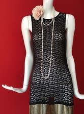 ZARA Black 1920s Flapper