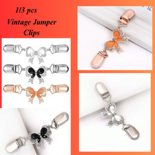 Sweater Clips Vintage Dress