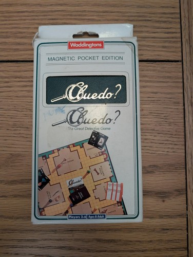 Pocket cluedo waddingtons - cluedo,