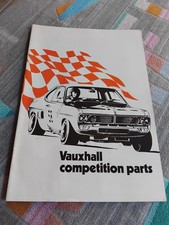 Vauxhall Competition Parts