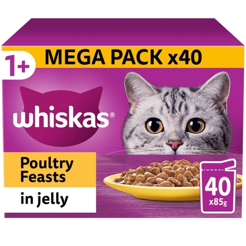 120 85g whiskas poultry - x, 1+