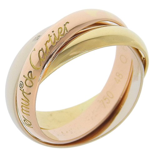 Cartier trinity ring k18 gold - ring,
