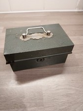 Vintage Cash Tin. Cash Box