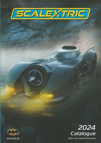 Scalextric 2024 catalogue 65th - catalogue,