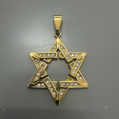 Stainless steel jewish faith - steel,