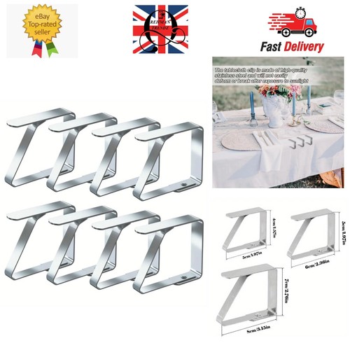 Metal tablecloth clip - tablecloth,