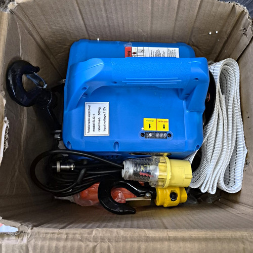 Electric wire rope - electric, winch