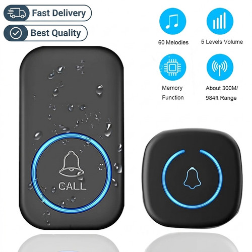 Wireless door bells waterproof - wireless,