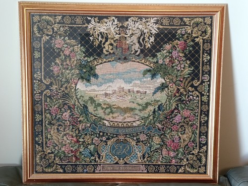 Tapestry coronation queen - coronation,