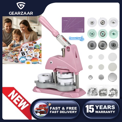 Badge maker machine - 3-in-1,