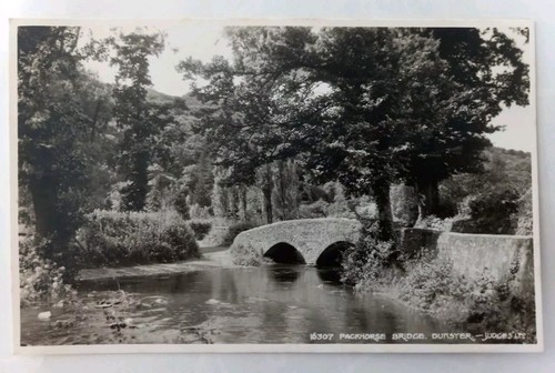 Packhorse bridge dunster - packhorse, bridge,