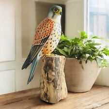 Hand Carved Wooden KESTREL