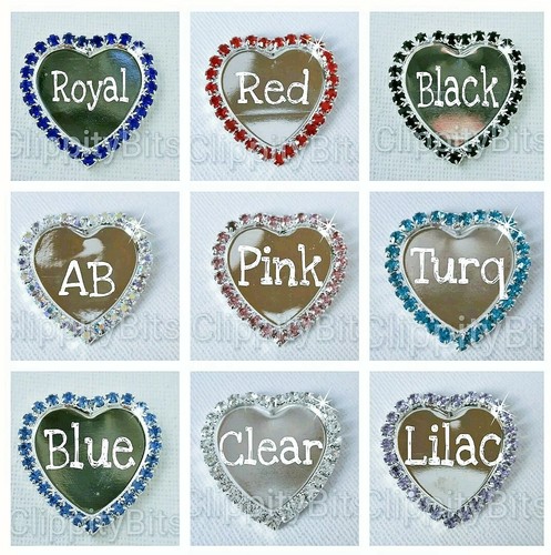 Heart rhinestone bling - heart,