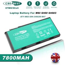 11.1V Battery BTY-M6D For MSI GT60 GT70 GX780R GX680 GX780 Medion X6821 X6813