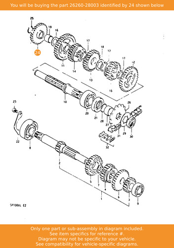 Suzuki gear kick idle - gear,,
