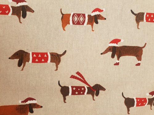 Dachshund dog upholstered - dog,