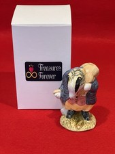 Beswick Beatrix Potter Figure – Tommy Brock BP3 1970s Badger Ornament