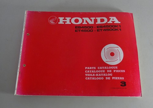 Honda generator parts - parts, catalog
