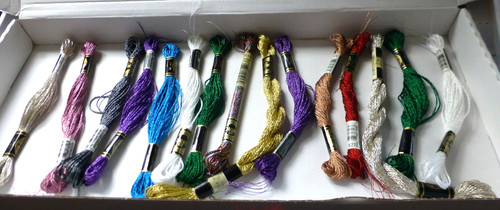 Dmc metallic embroidery - dmc,