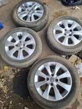 VAUXHALL AGILA MK2 15'' SILVER ALLOY WHEEL SAILWIN TYRE 185/60R15 SU0019