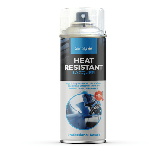 Heat resistant lacquer - resistant, spray