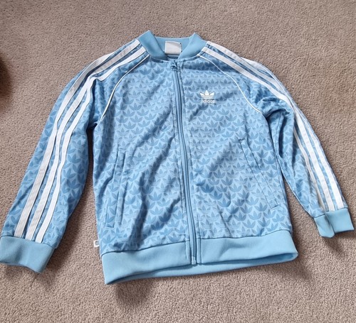 Adidas jacket baby blue boys - adidas,
