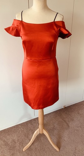 Red occasion dress - 8, m