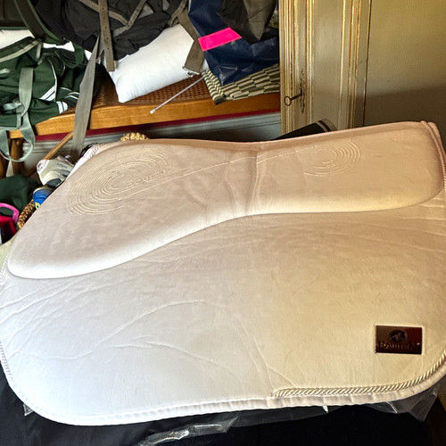 Equitex white saddlecloth - equitex,