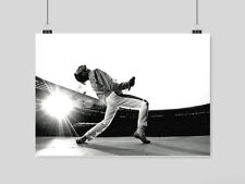 FREDDIE MERCURY A3 SIZE POSTER PRINT WEMBLEY STADIUM 1986 FREDDY MERCURY