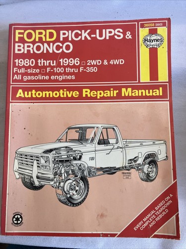 Haynes 36058 ford - (880),