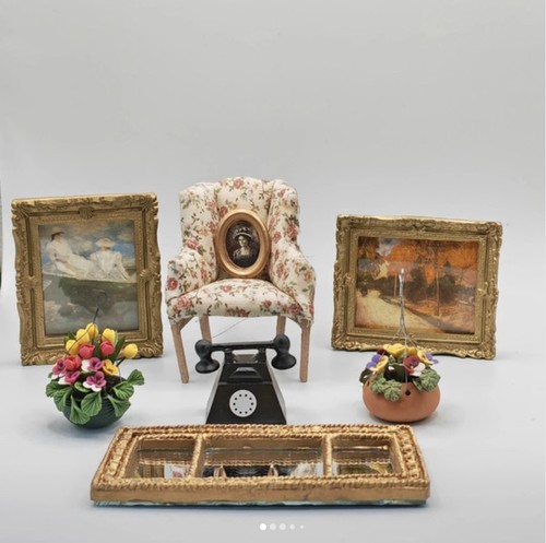 Dolls house accessories mixed - house,