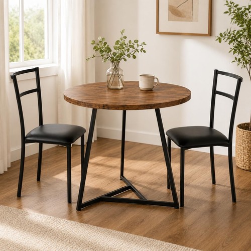 Piece dining table set - table,
