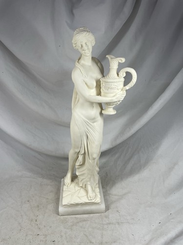 Lady amphora holding water - amphora,