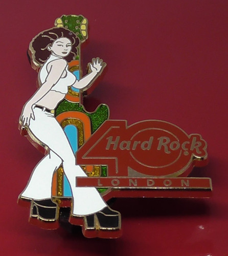 Hard rock cafe enamel pin - hard,