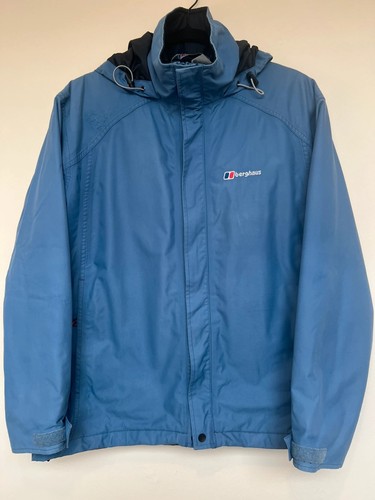 Berghaus blue padded hooded - blue,