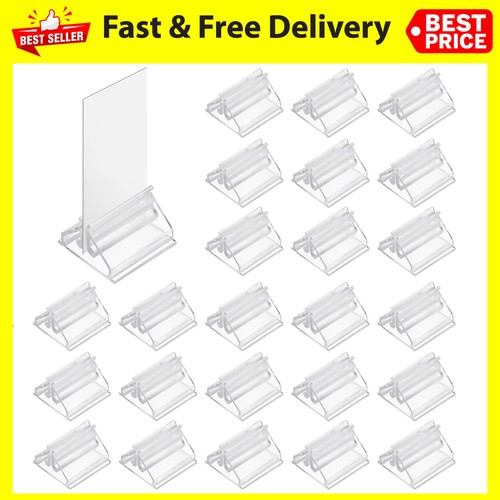 24pcs clear acrylic - clear, card