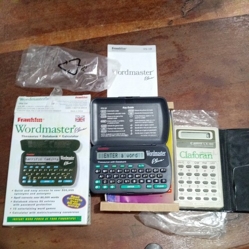 Vintage franklin word master - word,