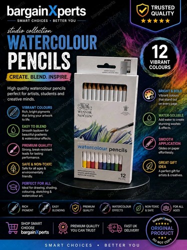 Winsor newton 12 - &, watercolour
