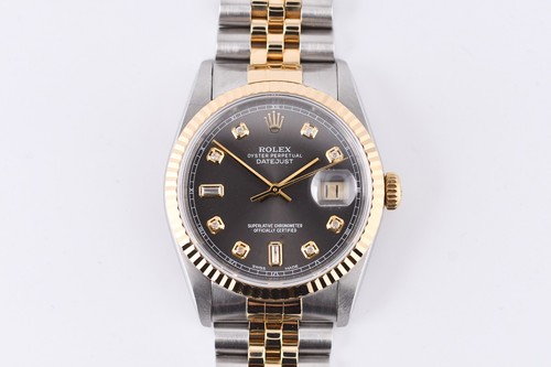 Rolex datejust 16233 yellow - datejust,