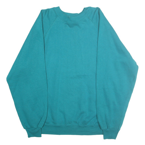Hanes mens blue - crew, neck