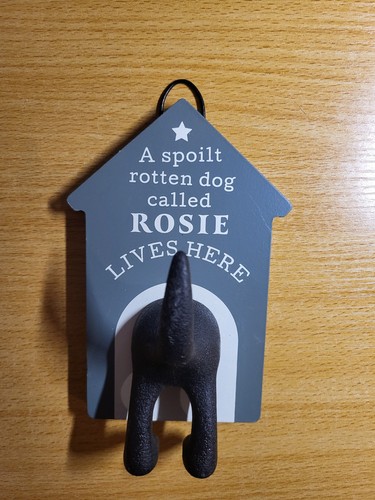 Personalised rosie dog tail - "rosie",