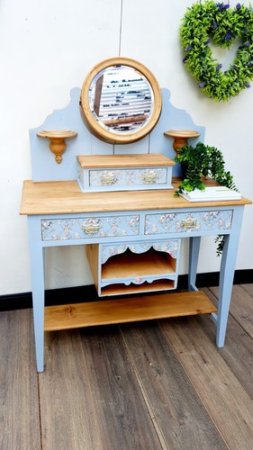 Vintage unique painted console