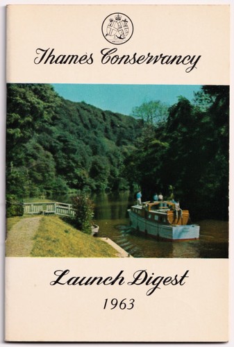 Thames conservancy launch - thames,