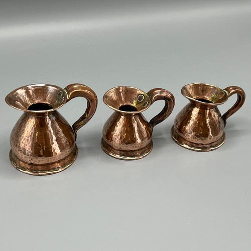 Antique mini copper graduated - copper,